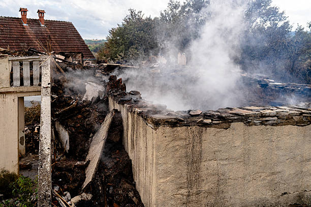 Professional Soot Cleanup technician working in Brentwood, PA
